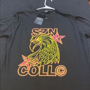 Boohoo Oversized graphic tee